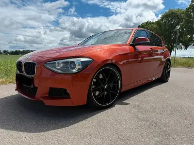 Gebraucht BMW 120 M Performance 184 PS (135 kW) 2013 Orange Kleinwagen