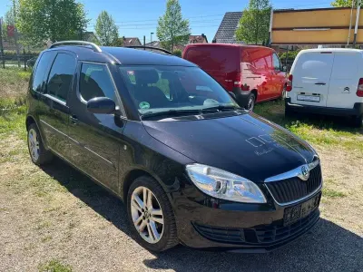 Second-hand Skoda Roomster Plus Edition 86 CP (63 kW) 2010 Negru Monovolum