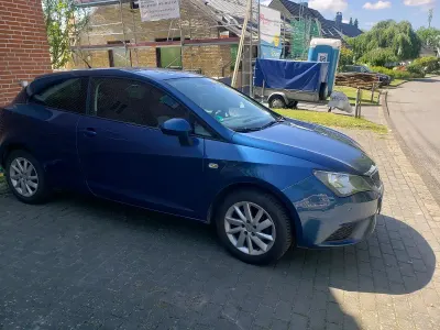 Brugt Seat Ibiza 2012 Blå Hatchback