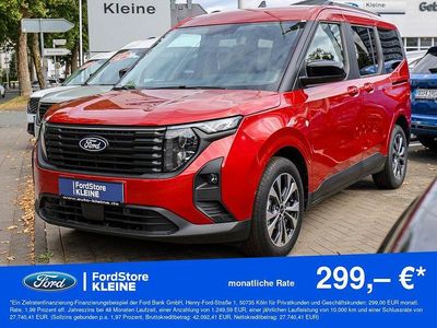 Rot Neu 2026 Ford Tourneo Courier Titanium Van / Kleinbus | 28.990 € (Fairer Preis)
