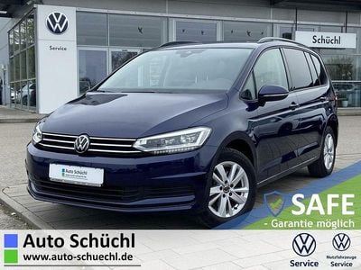 Second-hand VW Touran Comfortline 150 CP (110 kW) 2025 Albastru Monovolum