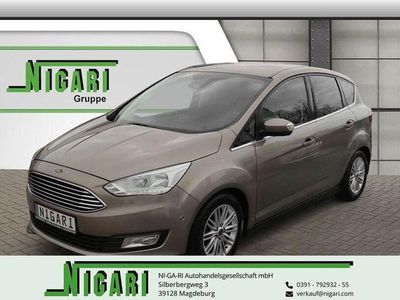 Gebraucht Ford C-MAX Titanium 125 PS (91 kW) 2018 Silber Van / Kleinbus