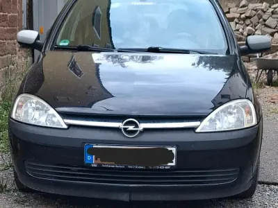 Gebraucht Opel Corsa Njoy 75 PS (55 kW) 2003 Schwarz Kleinwagen