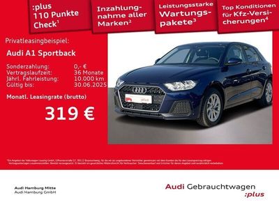 Navarrablau metallic Gebraucht 2024 Audi A1 Sportback Advanced Plus Kleinwagen | 23.455 € (Fairer Preis)