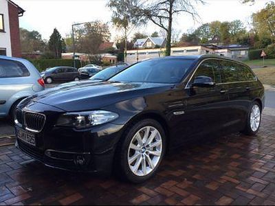 Schwarz Gebraucht 2015 BMW 525 Luxury Line Kombi | 22.000 € (Teuer)