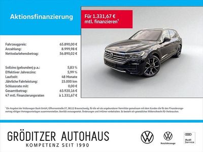 Brugt VW Touareg R-line 340 HK (250 kW) 2023 Sort SUV