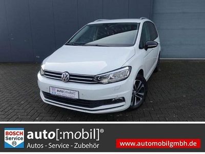 Gebraucht VW Touran IQ Drive 150 PS (110 kW) 2019 Weiss Van / Kleinbus