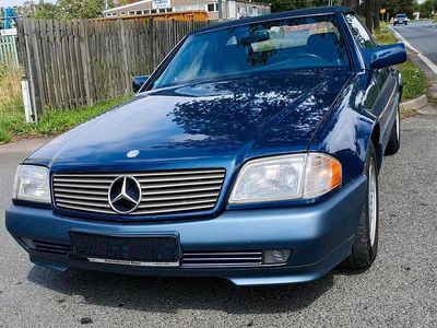 Gebraucht Mercedes SL320 231 PS (169 kW) 1994 Blau Cabrio
