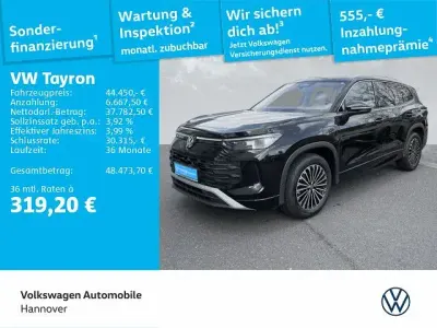 Brugt VW Tayron Life 204 HK (150 kW) 2025 Sort SUV