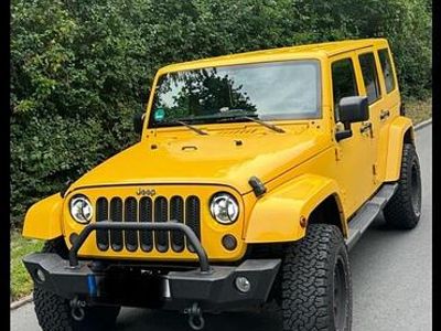 Gebraucht Jeep Wrangler Unlimited 200 PS (147 kW) 2015 Gelb SUV