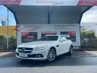 Gebraucht Mercedes SLK250 204 PS (150 kW) 2012 Weiß Cabrio