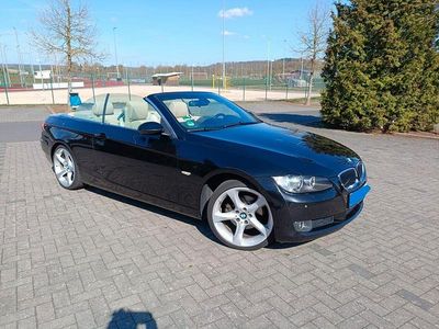 Gebraucht BMW 320 Cabriolet Sport Line 170 PS (125 kW) 2008 Schwarz Cabrio