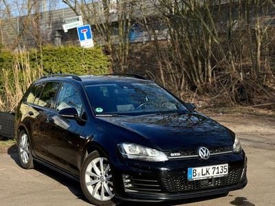 Gebraucht VW Golf VII GTD 184 PS (135 kW) 2016 Schwarz Kombi