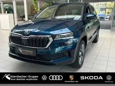 Brugt Skoda Karoq Tour 150 HK (110 kW) 2022 Blå SUV