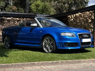 Gebraucht Audi RS4 Design 420 PS (308 kW) 2008 Blau Cabrio