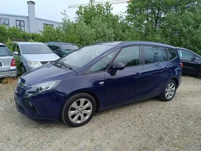 Gebraucht Opel Zafira Tourer 131 PS (96 kW) 2013 Blau Van / Kleinbus