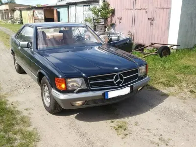 Gebraucht Mercedes 500 231 PS (169 kW) 1983 Blau Coupé