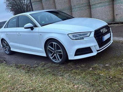 Brugt Audi A3 S-Line 150 HK (110 kW) 2019 Hvid Sedan