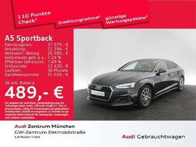 gebraucht Audi A5 40 TDI qu. S tronic AHK/Matrix/Navi