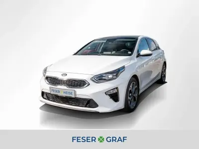 Gebraucht Kia Ceed Platinum Edition 136 PS (100 kW) 2019 Weiß Kleinwagen