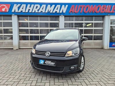 Gebraucht VW Touran Style 105 PS (77 kW) 2012 Schwarz Van / Kleinbus