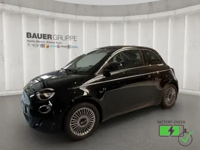 Gebraucht Fiat 500e Basis 86 kW (118 PS) 2024 Schwarz Cabrio