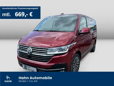 Gebraucht VW Multivan Generation Six 150 PS (110 kW) 2022 Rot Van / Kleinbus