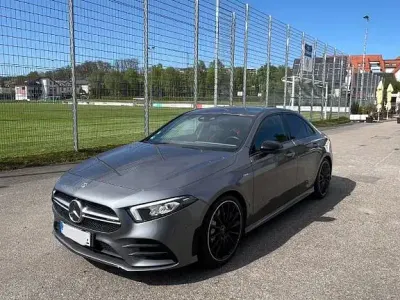 Brugt Mercedes A35 AMG Advanced Plus 306 HK (225 kW) 2021 Grå Sedan