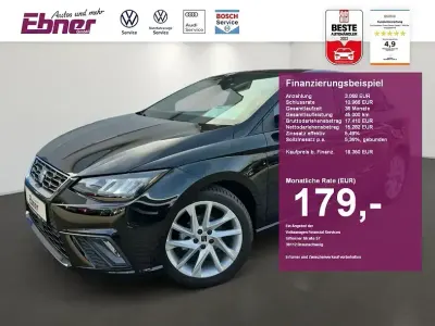 Gebraucht Seat Ibiza FR 95 PS (69 kW) 2024 Schwarz Kleinwagen