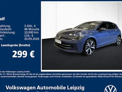 Neu VW Golf VIII Style 150 PS (110 kW) 2026 Blau Limousine