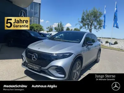 Gebraucht Mercedes EQS450+ AMG 264 kW (360 PS) 2022 Lack hightechsilber (metallic) SUV