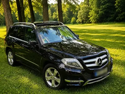 Gebraucht Mercedes GLK220 170 PS (125 kW) 2012 Schwarz SUV