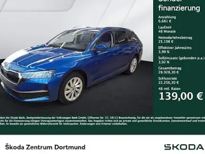 Second-hand Skoda Octavia Selection 150 CP (110 kW) 2025 Albastru Break