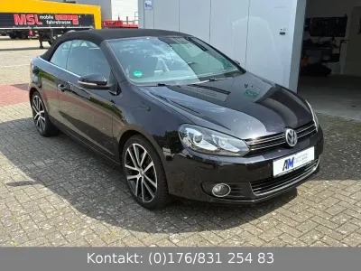 Gebraucht VW Golf Cabriolet Basis 160 PS (117 kW) 2013 Schwarz Cabrio