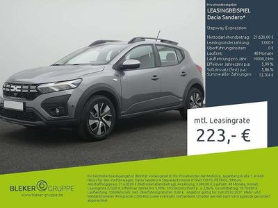 Gebraucht Dacia Sandero Expression 101 PS (74 kW) 2025 Schiefergrau Limousine