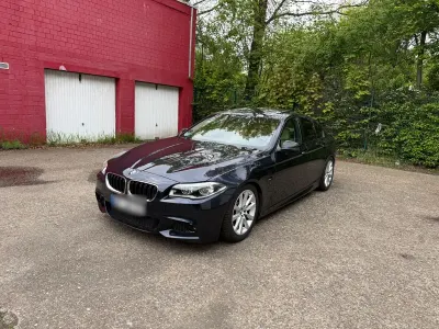 Second-hand BMW 525 204 CP (150 kW) 2010 Albastru Berlinǎ