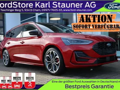 Ny Ford Focus ST-Line X 155 HK (114 kW) 2025 Röd Kombi