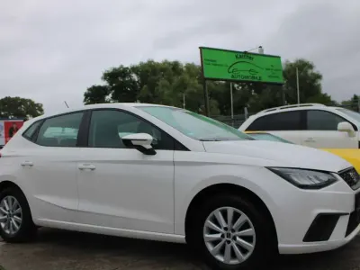 Gebraucht Seat Ibiza Style 95 PS (69 kW) 2021 "candy" weiss Kleinwagen