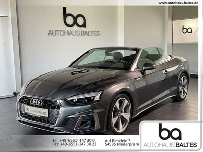 Gebraucht Audi A5 Cabriolet S-Line 204 PS (150 kW) 2023 Daytonagrau perleffekt Cabrio