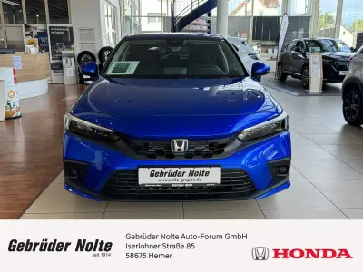 Neu Honda Civic Elegance 182 PS (133 kW) 2025 Premium crystal blue Limousine