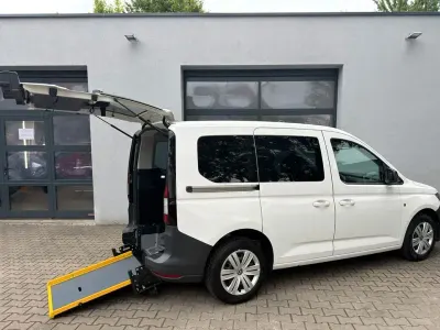 Gebraucht VW Caddy 75 PS (55 kW) 2021 Weiß Van / Kleinbus