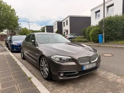 Gebraucht BMW 520 Sport Line 184 PS (135 kW) 2010 Braun Limousine