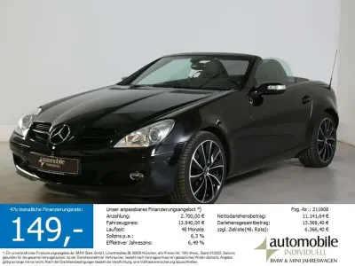 Brugt Mercedes SLK280 231 HK (169 kW) 2007 Sort Cabriolet