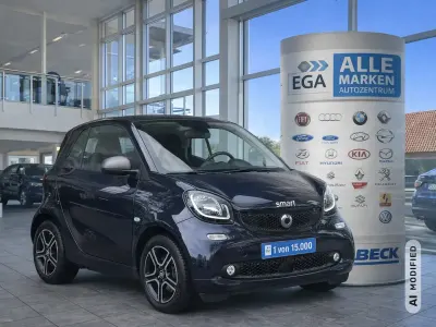 Gebraucht Smart ForTwo Electric Drive Exclusive 60 kW (82 PS) 2023 Blau metallic