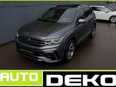 Platinum grey metallic Gebraucht 2022 VW Tiguan Allspace R-line SUV | 32.970 € (Teuer)