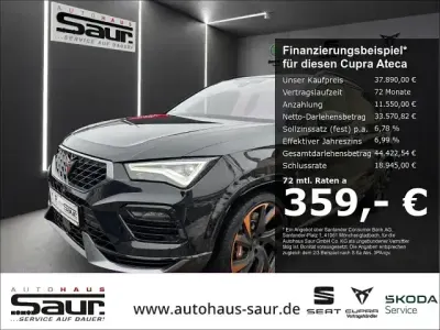 Gebraucht Cupra Ateca VZ 300 PS (220 kW) 2023 Schwarz SUV