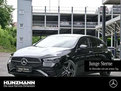 Gebraucht Mercedes CLA180 Shooting Brake AMG 116 PS (85 kW) 2024 Kosmosschwarz metallic Kombi