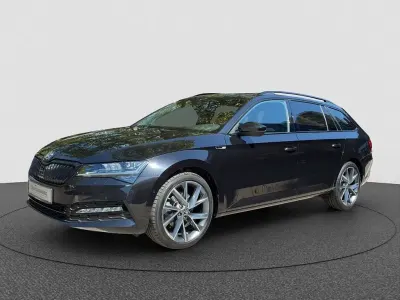 Gebraucht Skoda Superb SportLine 200 PS (147 kW) 2023 Schwarz Kombi