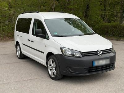 Second-hand VW Caddy Maxi 105 CP (77 kW) 2014 Alb Monovolum