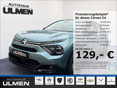Blau Gebraucht 2023 Citroën C4 Feel Limousine | 15.550 € (Fairer Preis)